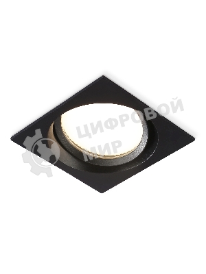 Светильник Ambrella light TN6657 BK черный IP44 GX53 110*110*48