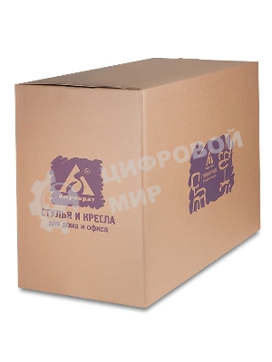 Кресло руководителя Бюрократ CH-993/blue синий, искусственная кожа, крестовина хромированная