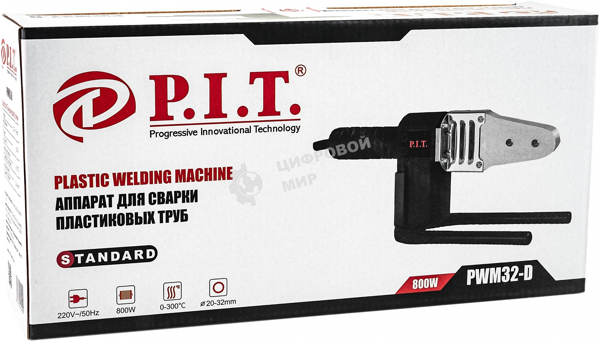 Паяльник эл. для пл/труб PWM32-D PIT