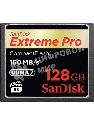 Флеш карта CF 128Gb Sandisk SDCFXPS-128G-X46 Extreme Pro