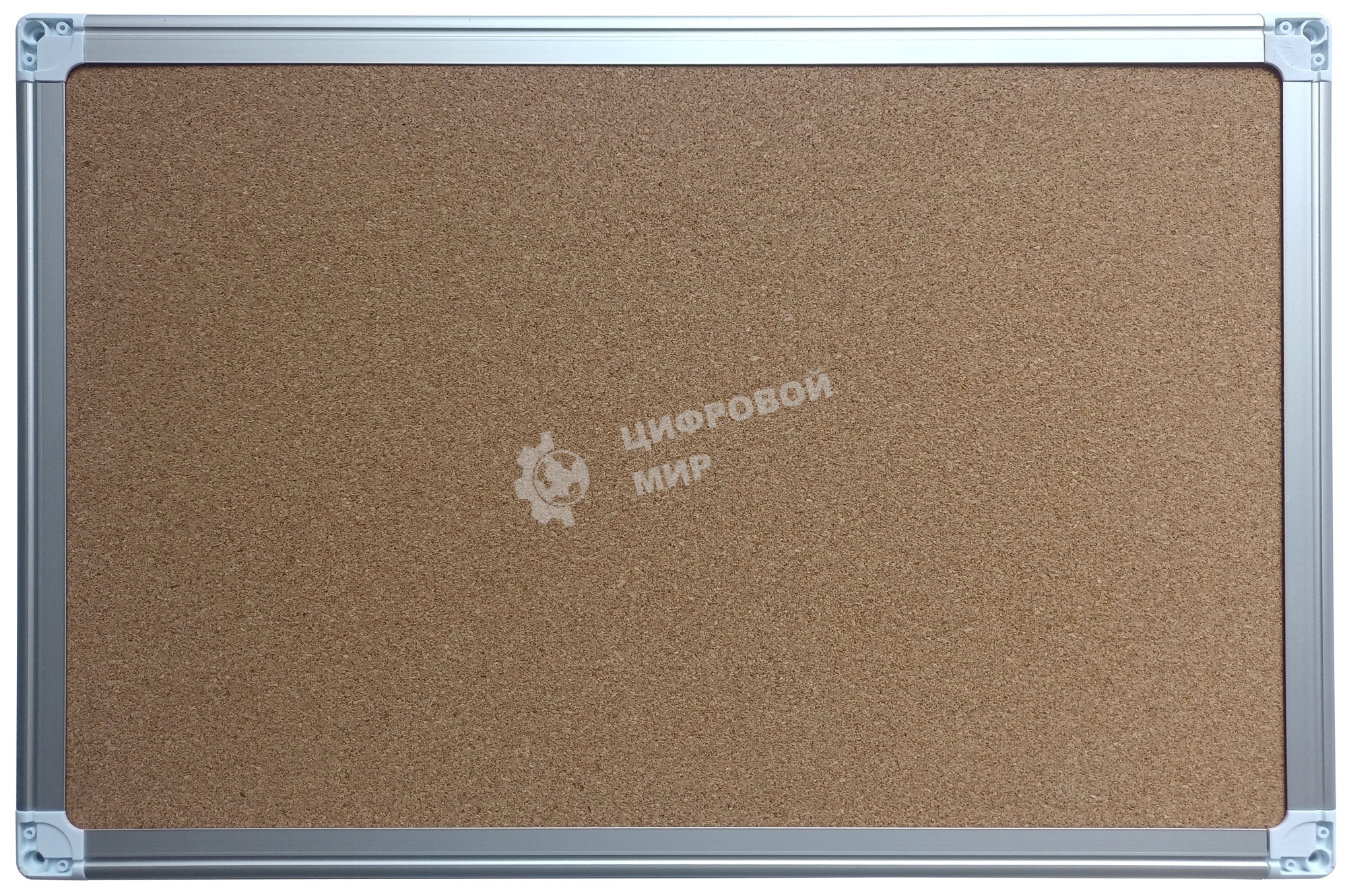 Доска пробковая Silwerhof 45x60см алюминиевая рама