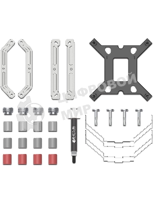 Кулер ID-COOLING SE-224-XTS ARGb белый 120мм алюминий/медь 1500rpm 29db 4-pin 220W 151мм