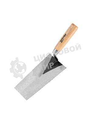 Кельма отделочника стальная Sparta 160 мм, деревянная ручка