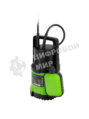 Дренажный насос Сибртех для чистой воды СДН500-5 500 Вт напор 8 м 8000 л/ч