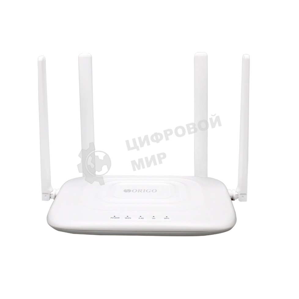 Беспроводной двухдиапазонный маршрутизатор AC1200, 1x100Base-TX WAN, 3x100Base-TX LAN, 4 внешние антенны 5 dBi