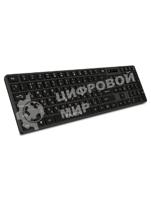 Клавиатура SVEN KB-E5300W беспроводная, радиоканал, чёрный