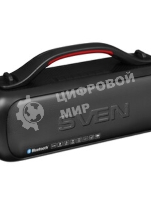 Мобильные колонки SVEN PS-360 2.0 черные 2x12W Bluetooth