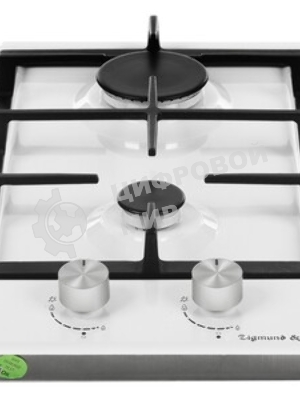 Газовая варочная панель Zigmund & Shtain G 14.3 W независимая, белый