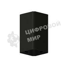 Корпус светильника C7821 SBK черный песок 70*70*H125mm MR16 GU5.3