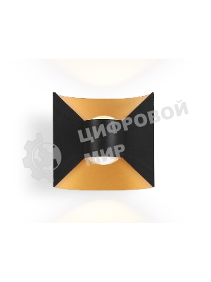 Светильник Ambrella light ST4472 BK/GD черный/золото LED 4200K 6W IP54 92*98*55