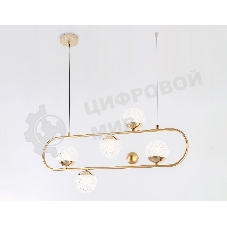 Светильник Ambrella light TR5433/5 GD золото G9/5 max 40W 780*110*1000