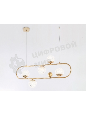 Светильник Ambrella light TR5433/5 GD золото G9/5 max 40W 780*110*1000