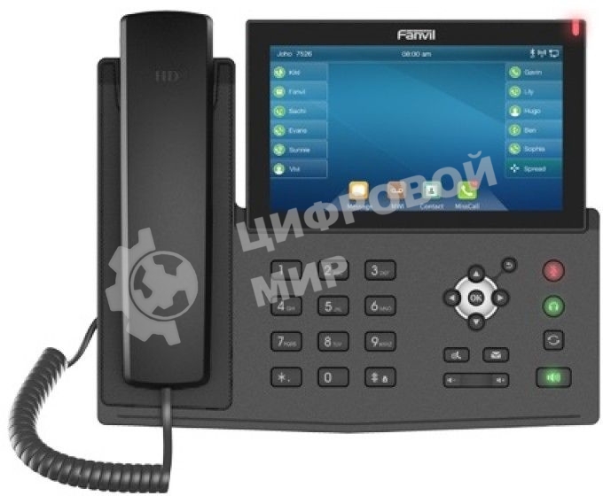 Телефон IP Fanvil X7A черный