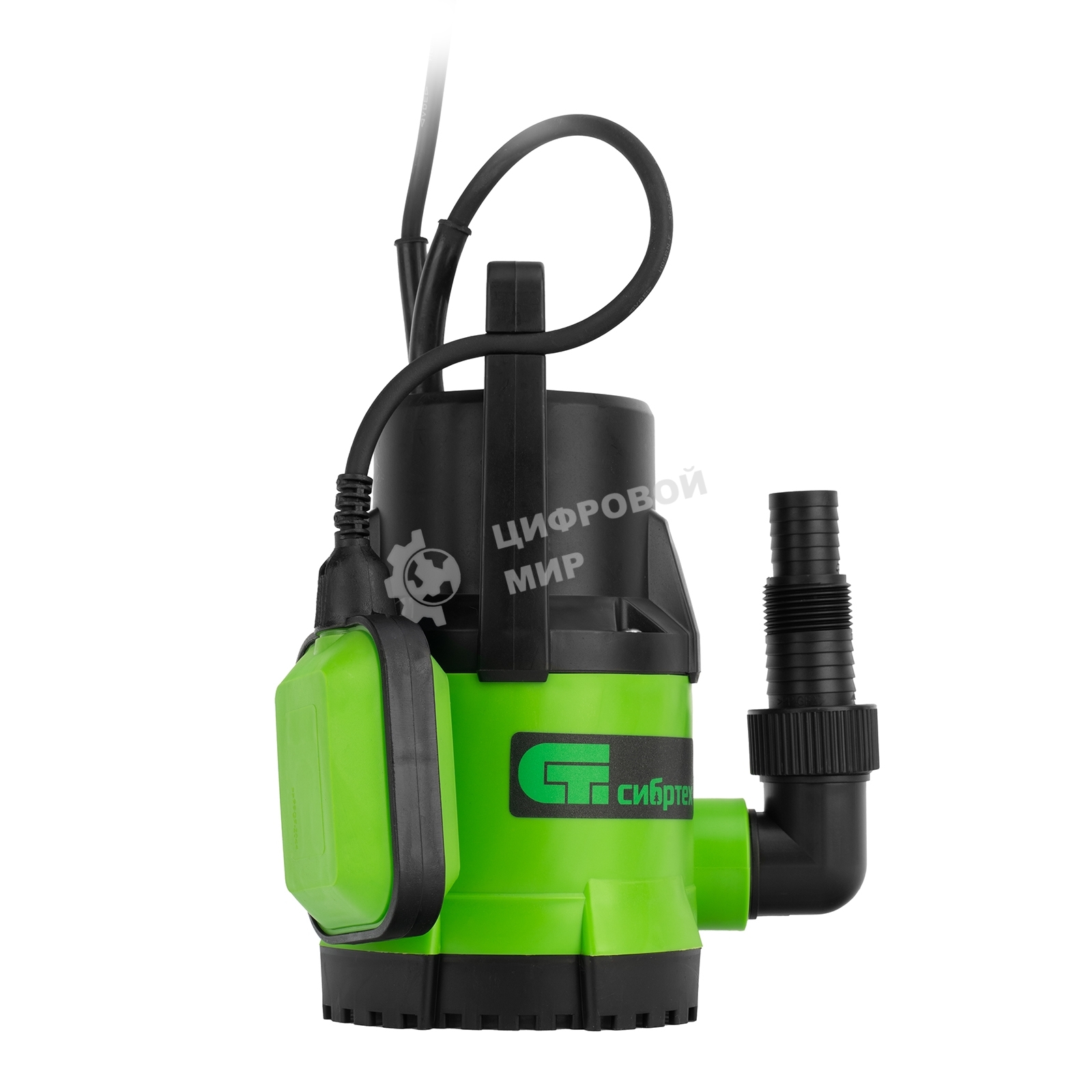 Дренажный насос Сибртех для чистой воды СДН500-5 500 Вт напор 8 м 8000 л/ч