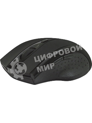 Мышь беспроводная Defender Accura MM-665 черный, 1600 dpi, радиоканал, USB, кнопки - 6