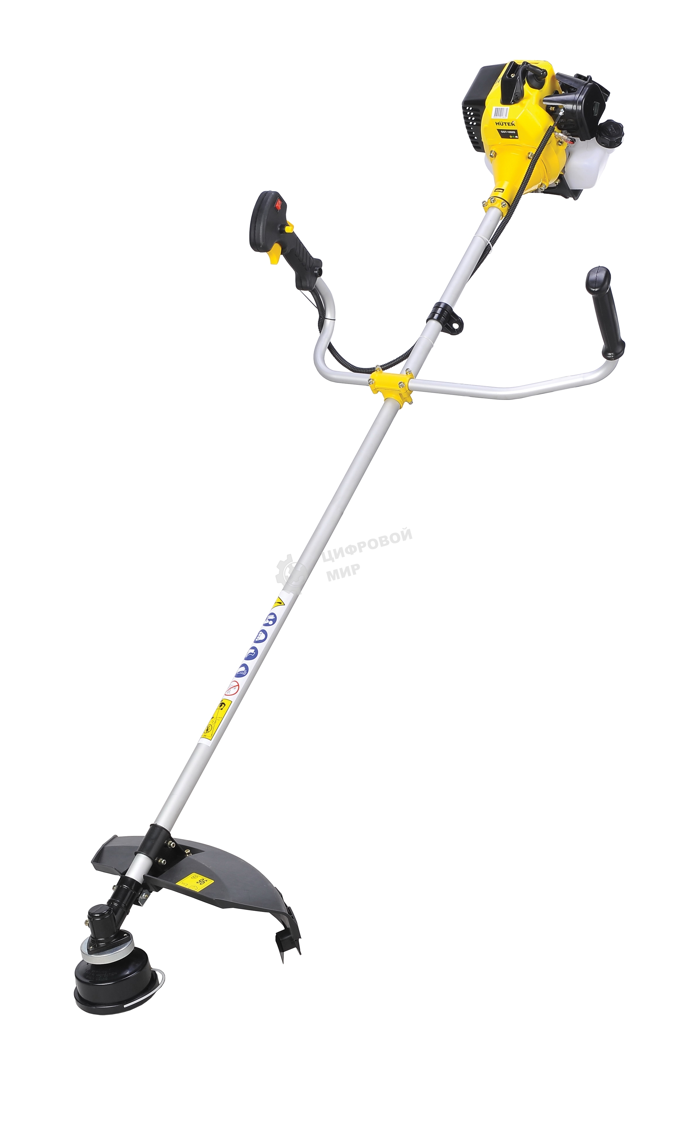 Бензиновый триммер Huter GGT-1000T 2-х такт,1 кВт, ширина 255мм, бак 700мл, 7 кг
