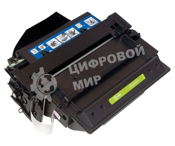 Картридж лазерный Cactus CS-Q7551XS черный (13000 стр.) для HP Laser Jet P3005/M3027/M3035