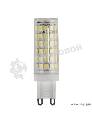 Лампа светодиодная JCD-9W-CER-840-G9 720лм ЭРА Б0033186