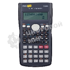 Калькулятор научный Deli ED82MS темно-синий 10+2-разр.