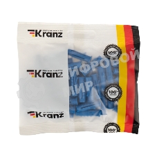 Дюбель распорный Kranz 8х30, синий, пакет (50 шт./уп.)