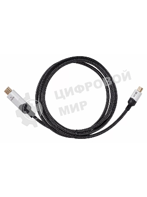 Кабель-переходник miniDisplayPort M-> HDMI M 4K@60Hz 1,5 м VCOM