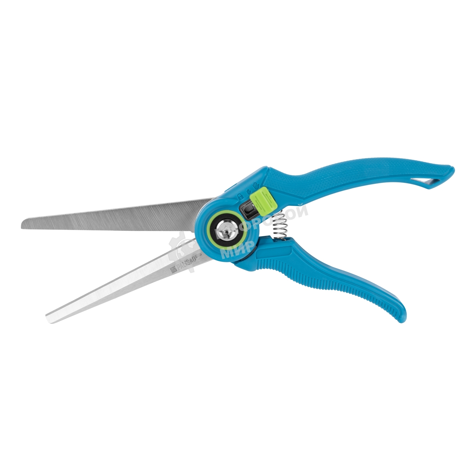 Секатор цветочный Palisad LUXE удлиненный, 275 мм, регулировка захвата, пластиковые рукоятки