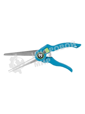 Секатор цветочный Palisad LUXE удлиненный, 275 мм, регулировка захвата, пластиковые рукоятки