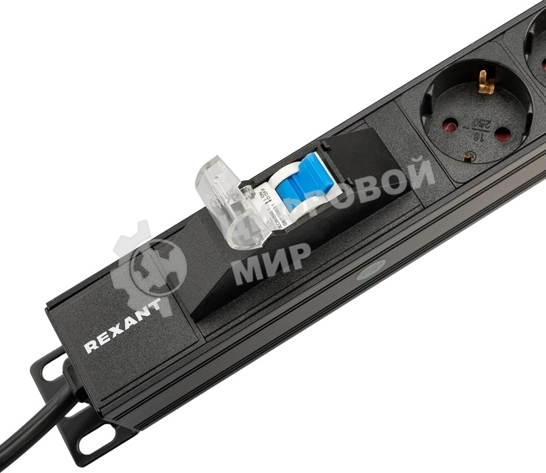 Блок распределения питания Rexant для 19