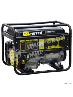 Электрогенератор бензиновый Huter DY9500L, 8 кВт, 91 дБ, 76 кг