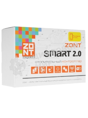Контроллер отопительный ZONT SMART 2.0 (GSM + Wi-Fi)