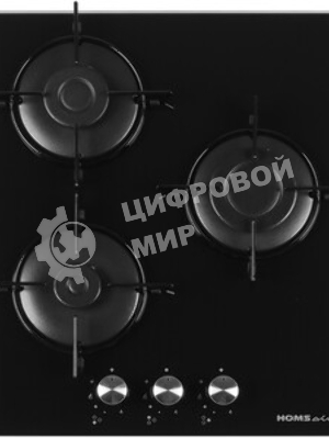 Газовая варочная панель HOMSair HGG431BK