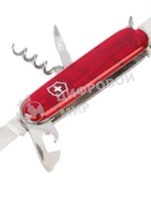 Нож перочинный Victorinox Spartan (1.3603.T) 91мм 12функций красный полупрозначный карт.коробка