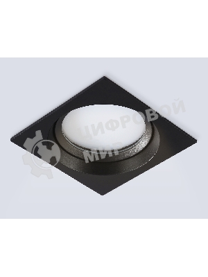Светильник Ambrella light TN6657 BK черный IP44 GX53 110*110*48