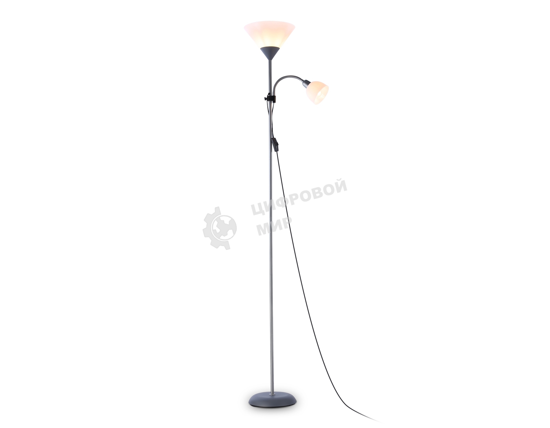 Светильник Ambrella light TR97626/2 SL серебро E27+E14 max 40W D245/100*1770