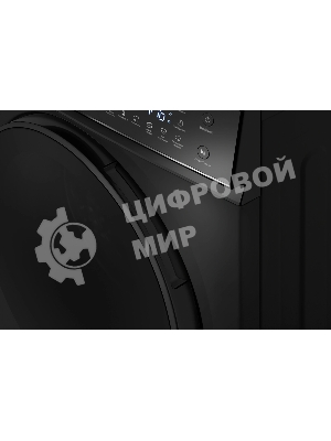 Стиральная машина Weissgauff WM 47147 DC Inverter Steam Black черный, загрузка фронтальная 7 кг, 1200 об/мин, класс A+++