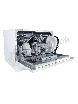 Посудомоечная машина Maunfeld MLP 06S, белый, 55 см, 6 компл., 49 дБ, класс A+