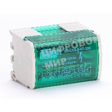 Кросс-модуль на DIN-рейку 2х7 групп 100А ШН-103 DEKraft 32015DEK