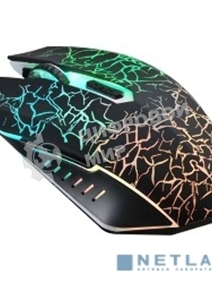 Мышь проводная Oklick 905G INVASION черный, 3200 dpi, USB, кнопки - 6