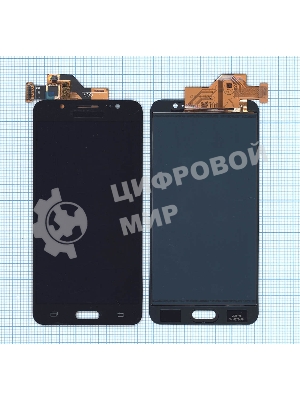 Дисплей для Samsung Galaxy J5 (2016) SM-J510 в сборе с тачскрином (TFT) черный