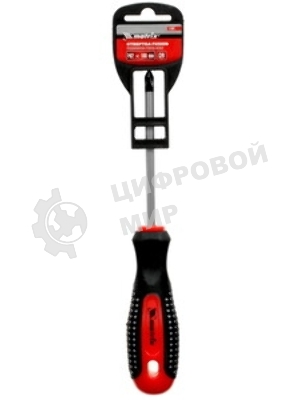 Отвертка Matrix Fusion 11441 PH2 х 100 мм, CrV, 3-х компонентная рукоятка 