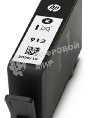 Картридж струйный HP 912 3YL80AE черный (300 стр.) для HP DJ IA OfficeJet 801x/802x