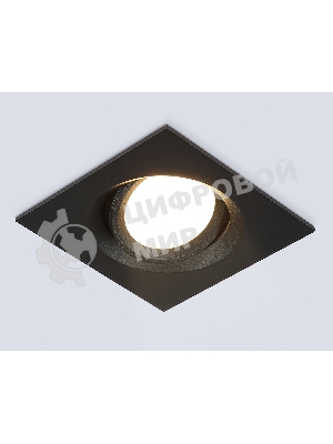 Светильник Ambrella light TN1144 BK черный IP44 GU5.3 95*95*38