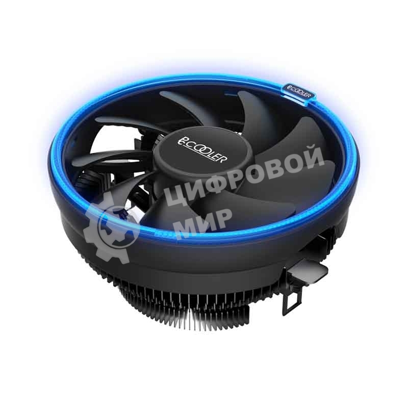 Кулер PCCooler E126MB черный 120мм алюминий 1800rpm 26.5db 4-pin 92W 70мм