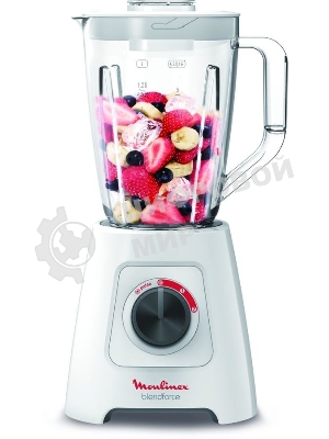 Блендер стационарный Moulinex LM420110 400 Вт, белый