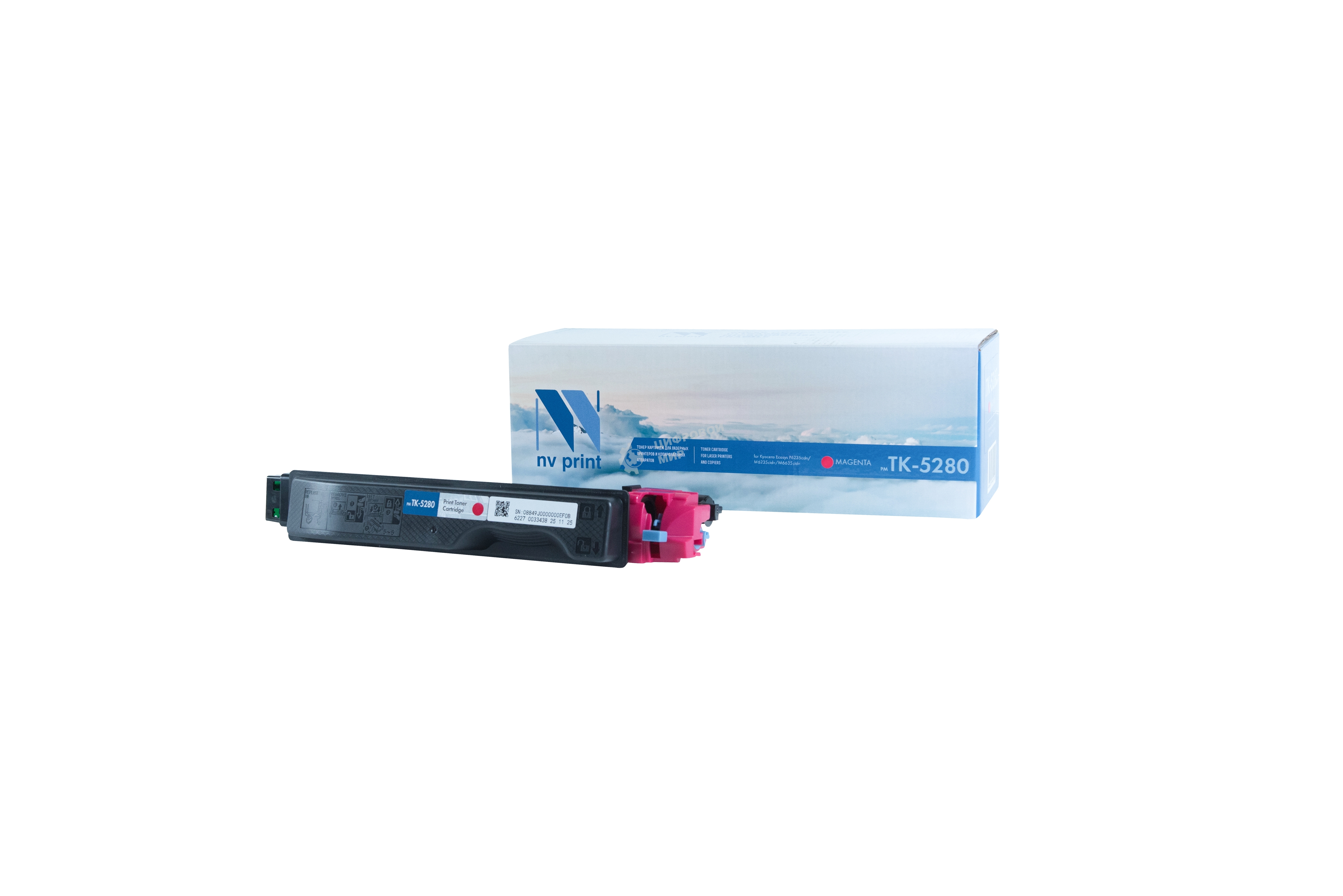 Картридж лазерный NVPrint совместимый NV-TK-5280 Magenta для Kyocera Ecosys P6235cdn/M6235cidn/M6635cidn (11000k)
