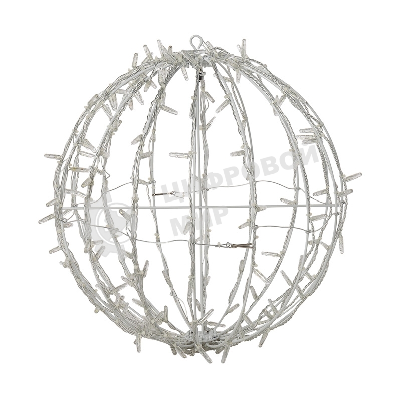 Шар светодиодный Neon-night 230V, диаметр 30 см, 120 светодиодов, эффект мерцания, цвет белый