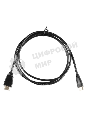 Кабель аудио-видео Buro mini-HDMI (m)/HDMI (m) 1.5м. черный
