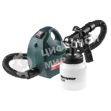 Краскопульт электрический Hammer Flex PRZ500B 500Вт 800мл бак, вязкость до 60 DIN