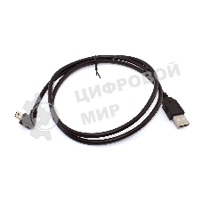 Кабель USB Type A на Mini USB угол вправо 1 м