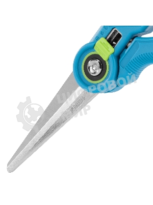 Секатор цветочный Palisad LUXE удлиненный, 275 мм, регулировка захвата, пластиковые рукоятки